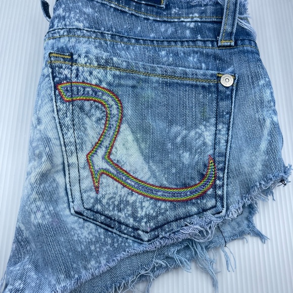 Rock & Republic size 27. Upcycled denim shorts - Picture 6 of 9